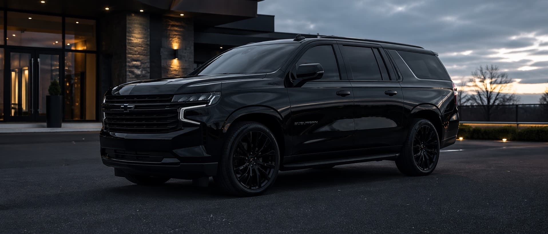 Sonoran Black Car luxury SUV